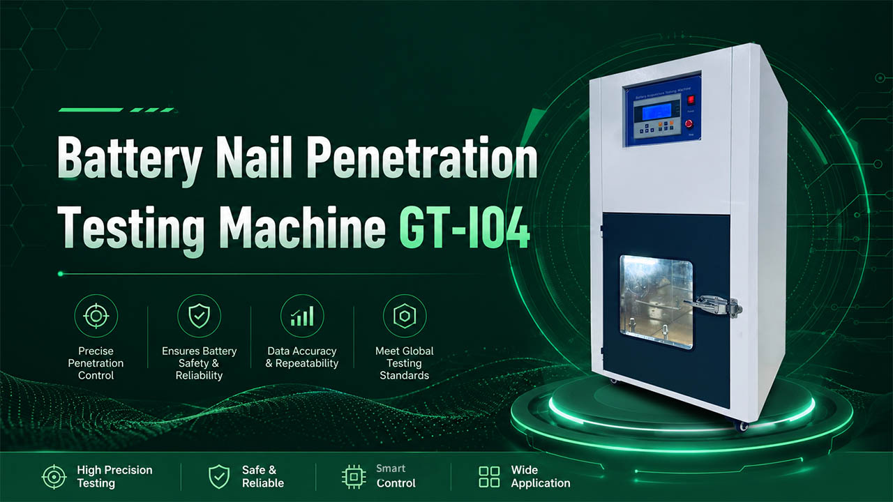 Battery Nail Penetration Testing Machine GT-I04