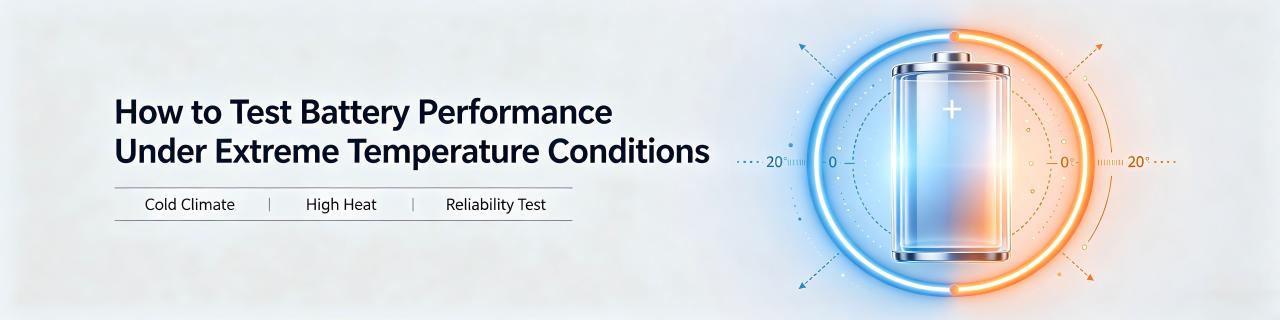 How to Test Battery Performance Under Extreme Temperature Conditions