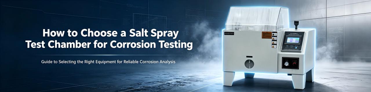 How to Choose a Salt Spray Test Chamber for Corrosion Testing