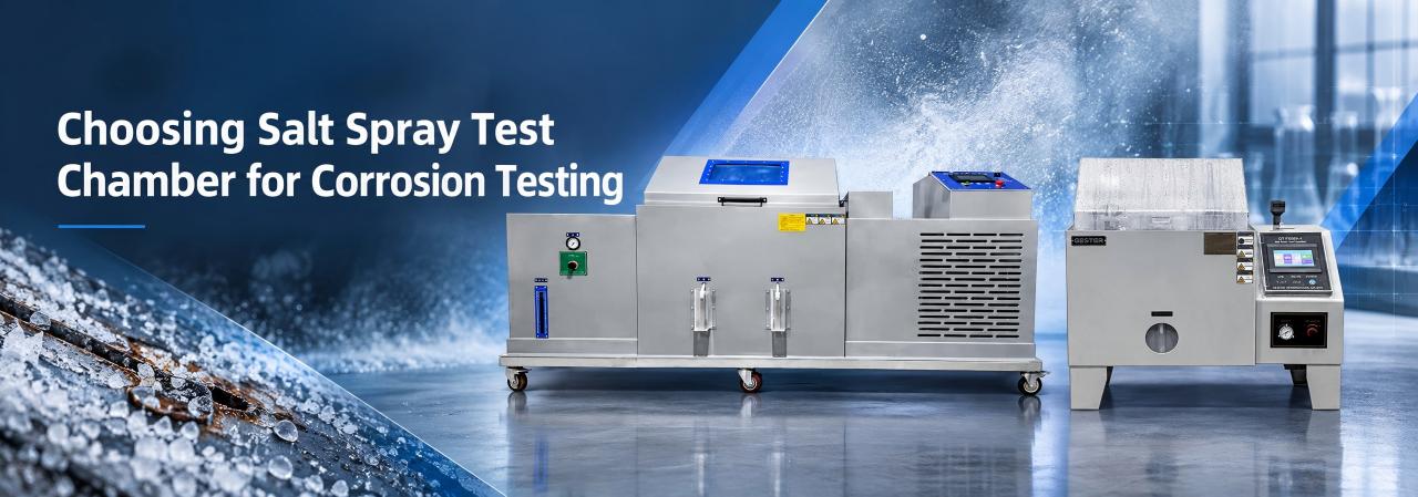 Choosing Salt Spray Test Chamber for Corrosion Testing