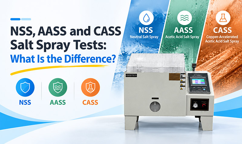 اختبارات رش الملح NSS و AASS و CASS: ما الفرق؟